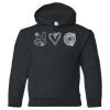 18500B Youth Heavy Blend Hooded Sweatshirt Thumbnail
